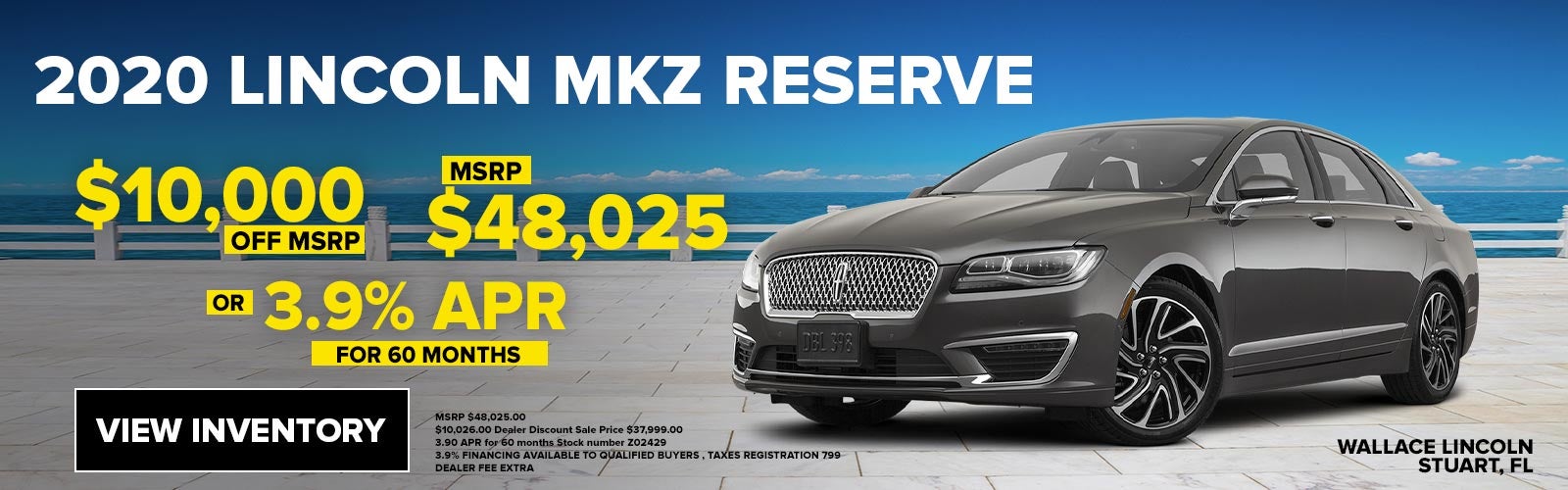 Lincoln MKZ Special Offer